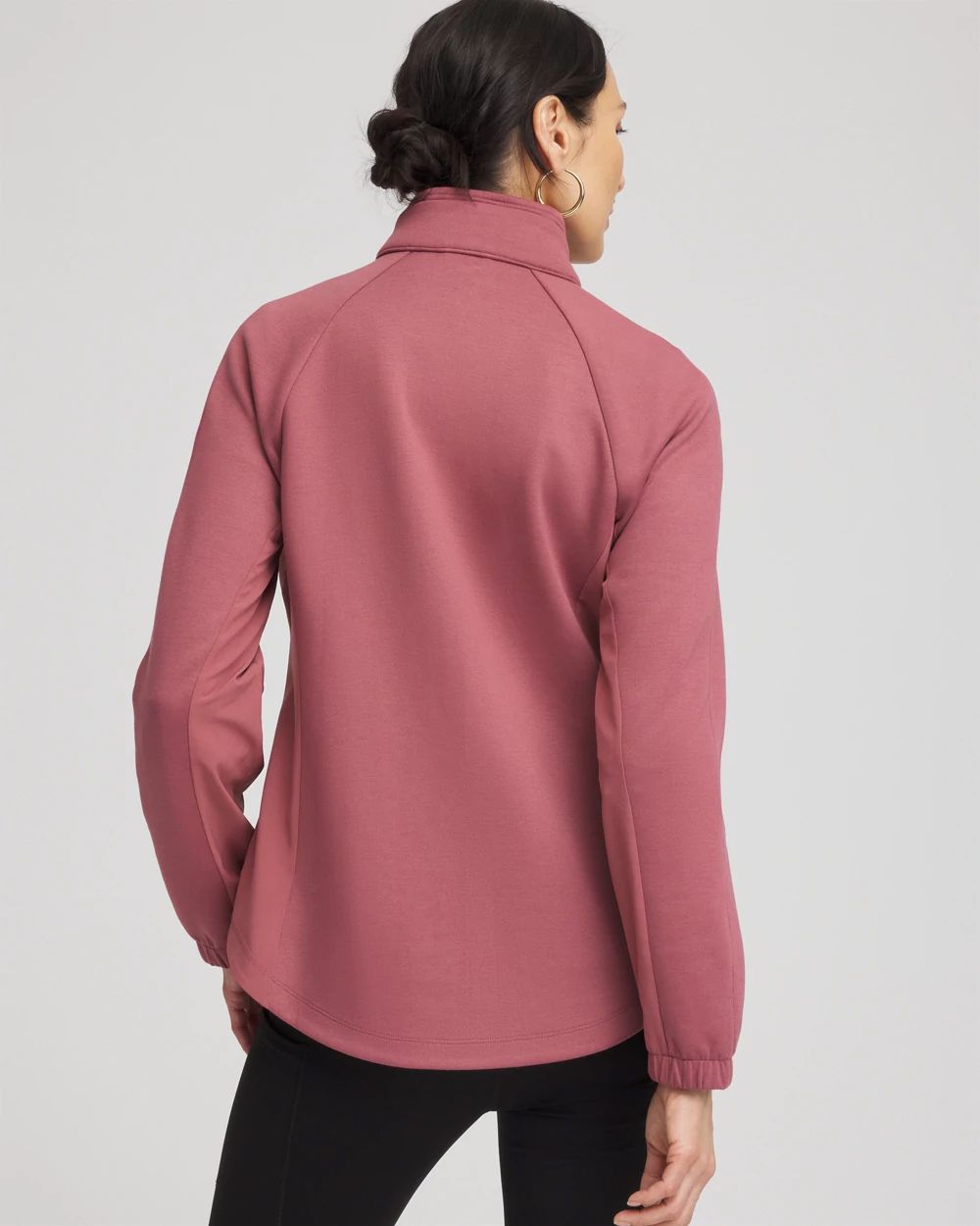 Zenergy® Double-Knit Hooded Jacket | Chico's Zenergy® Double-Knit Hooded Jacket | Chico's
